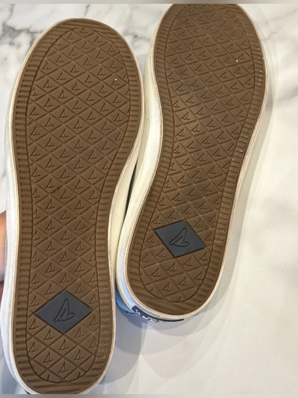 Women's Sperry Crest Vibe Canvas Gray, Size 7.5